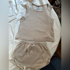 babyGAP matching short & tanktop set